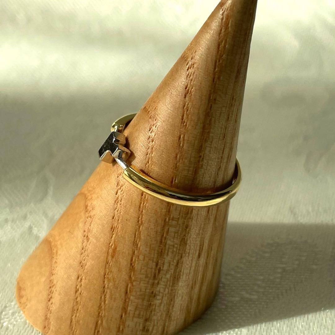 美品 renoma レノマ K18 PT950 リング 約12号 - メルカリ