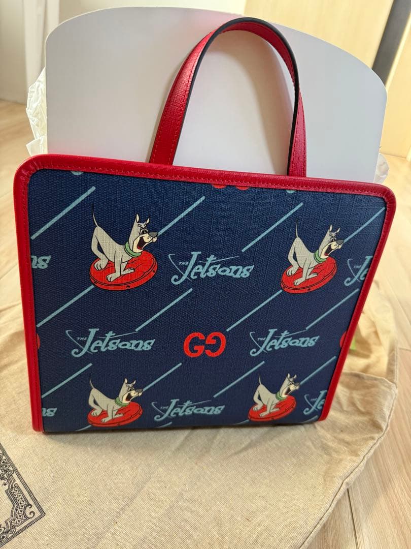 新品未使用グッチ　グッチ　チルドレン　タグあり jetsons トート