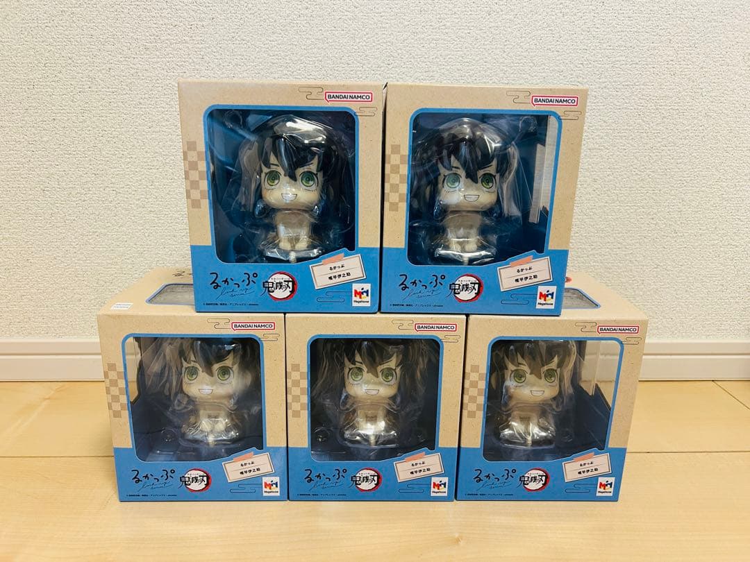 【新品未開封・5個セット】鬼滅の刃 嘴平伊之助 るかっぷ　フィギュア