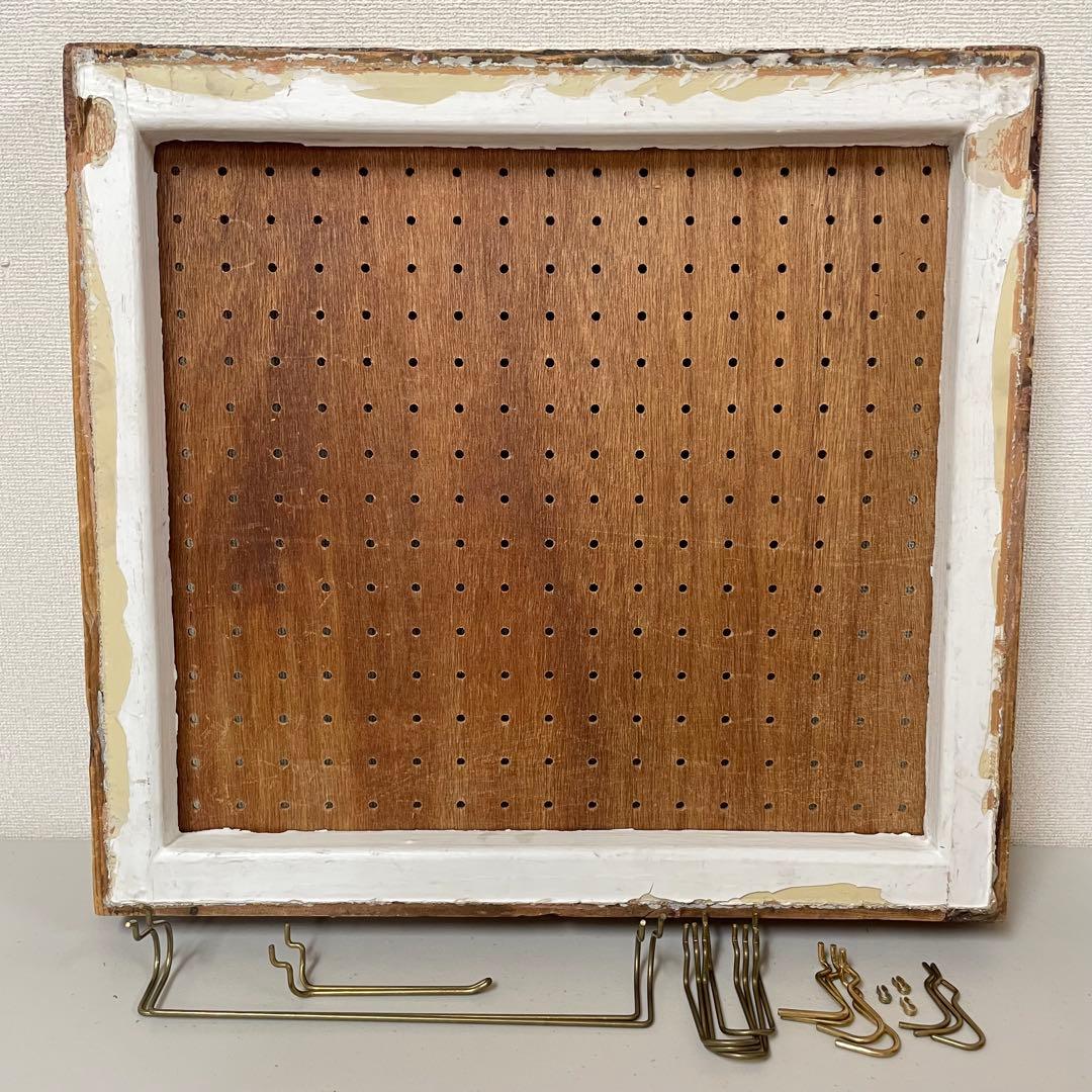 ACME Furniture 有孔ボード パンチングボード ペグボード フック付 Amazon | 有孔ボードフック Mサイズ（10cm） 穴間ピッチ20mm 穴径 5mm