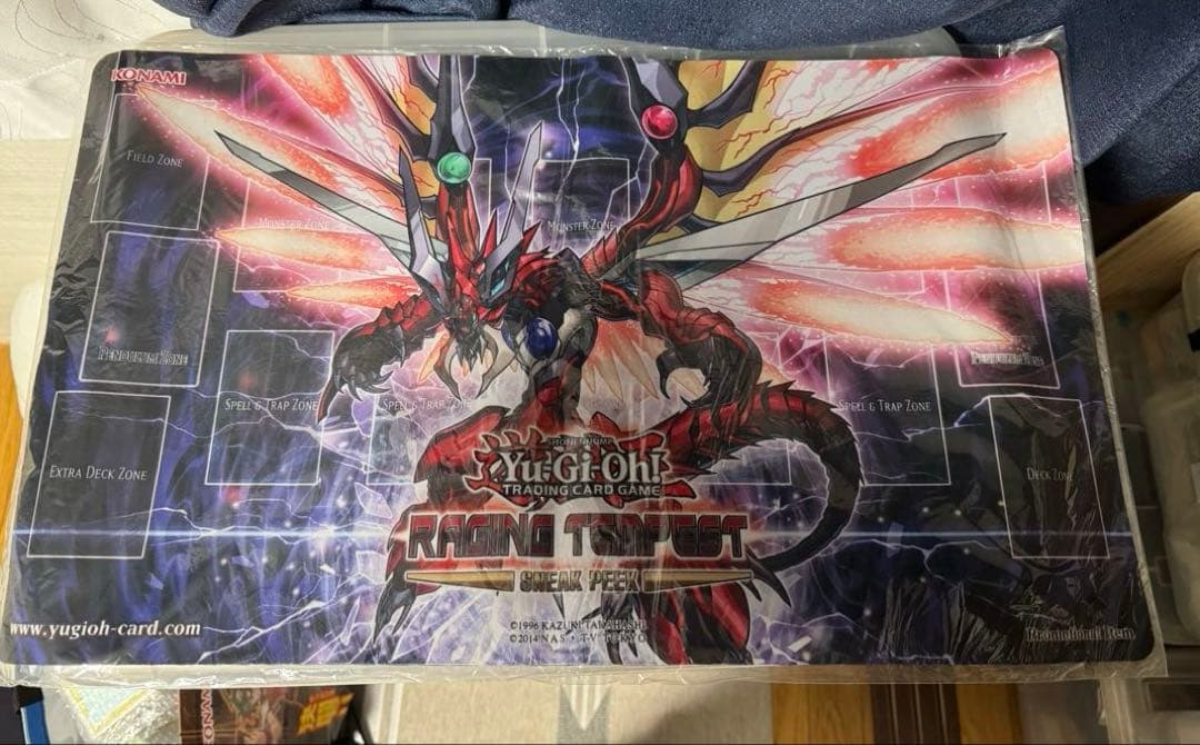 遊戯王　覇王烈竜オッドアイズ・レイジング・ドラゴン　プレイマット　未使用品 2026年最新】覇王烈竜 オッドアイズレイジングドラゴン プレイマットの