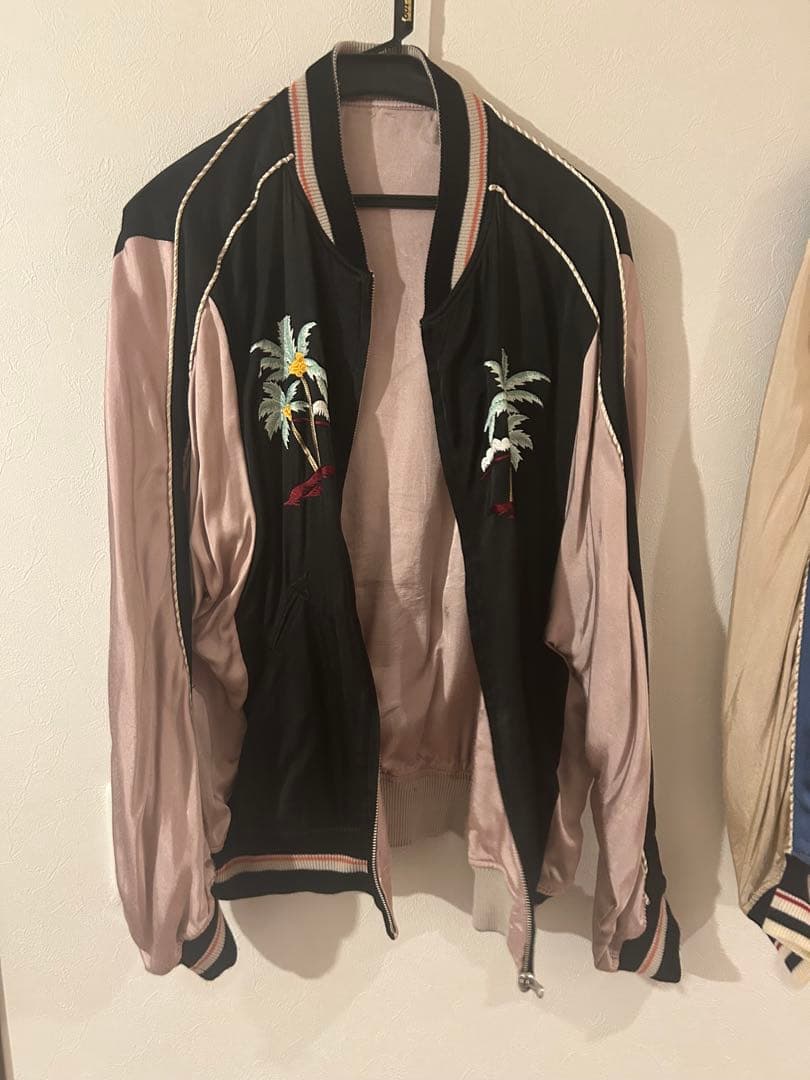 ダイリクdairiku24ssハワイアン刺繍 スカジャン