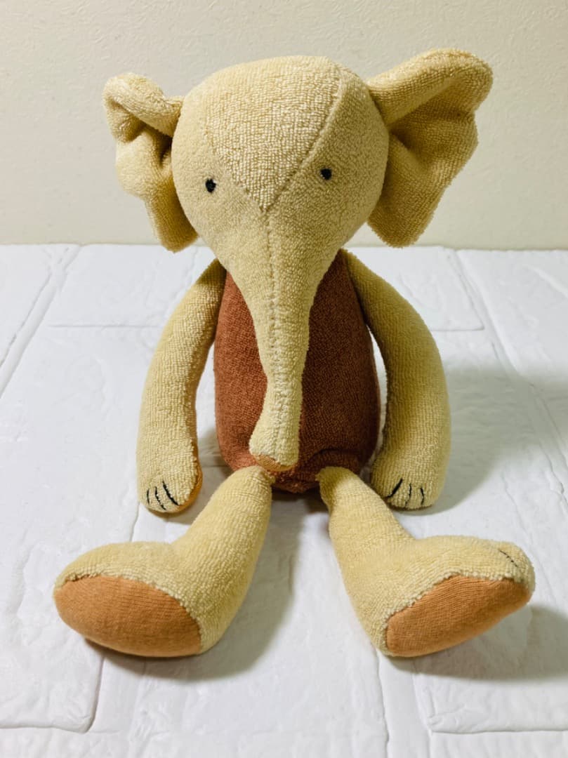 マタノアツコ ぬいぐるみ ゾウ ベージュ - メルカリ