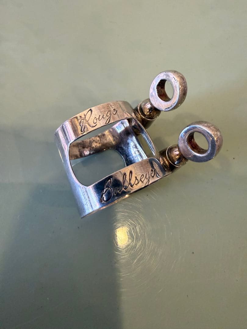 Y*M様 bullseye ブルズアイ ソプラノサックスラバー用 厚がけシルバー