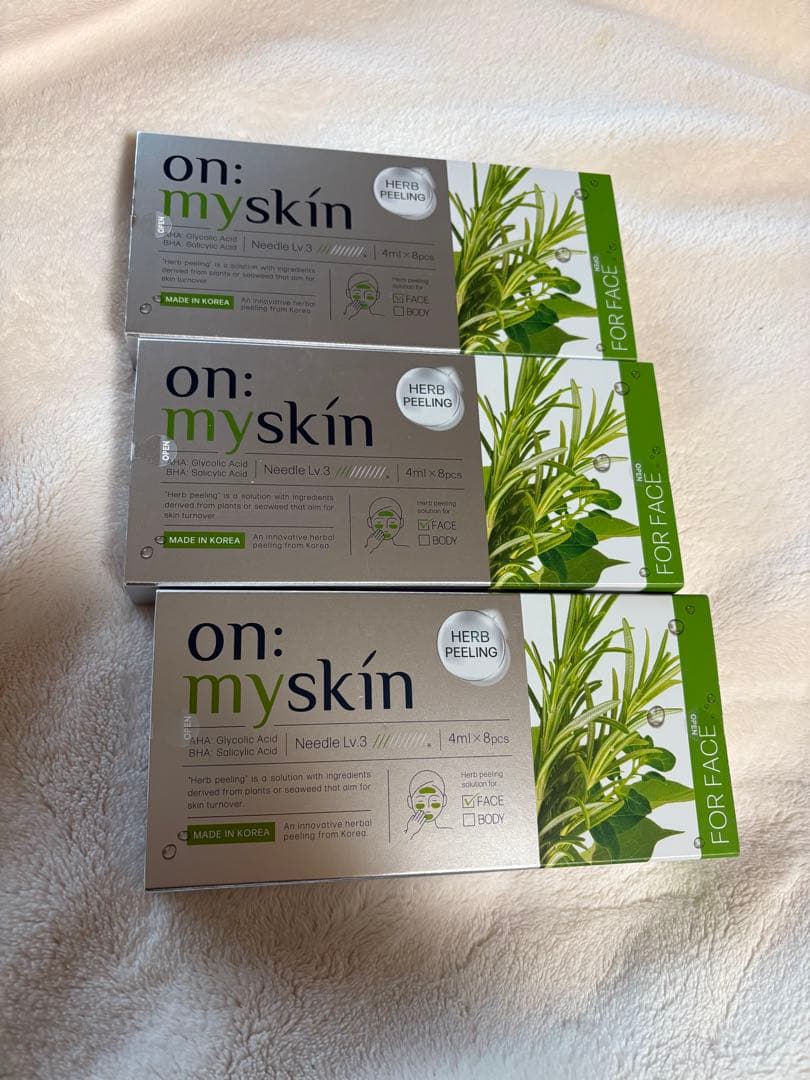 新品on:myskin face用│自宅でハーブピーリング