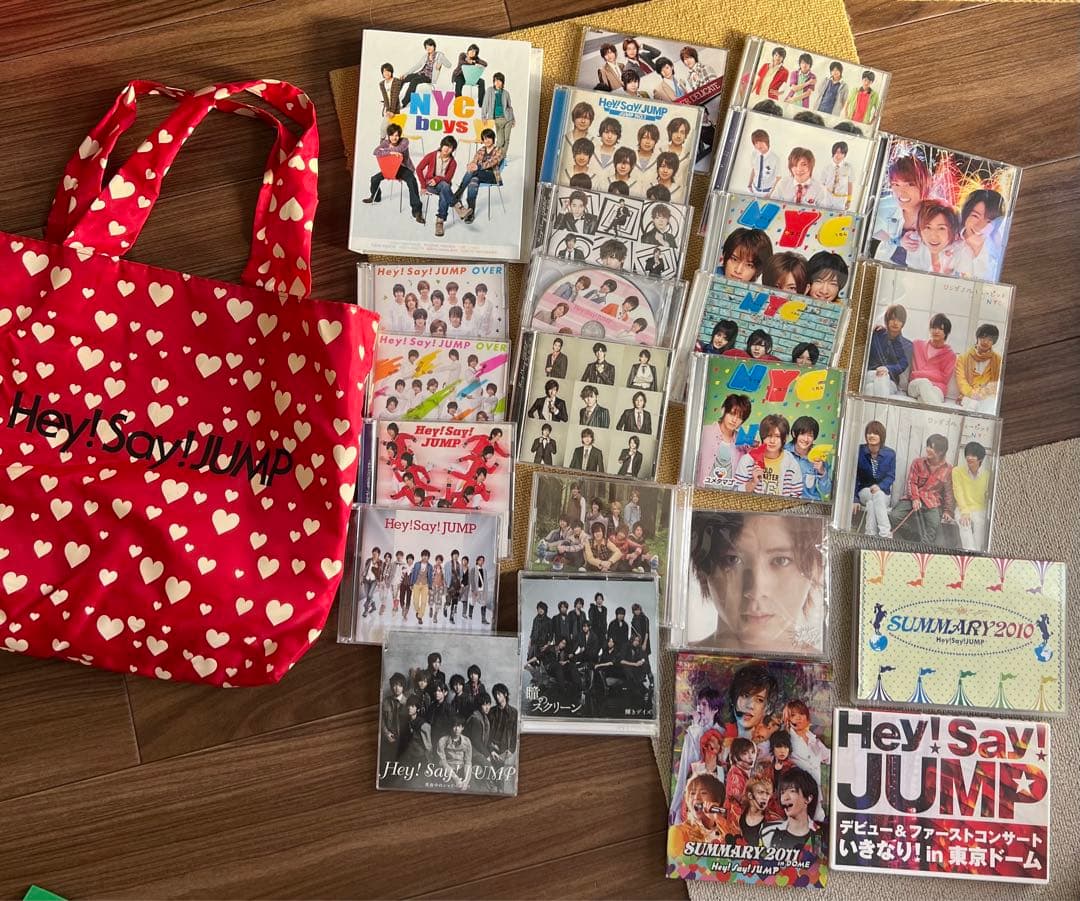 Hey!Say!JUMP&NYC ★CD、DVD、生写真、グッズ、会報まとめ売り