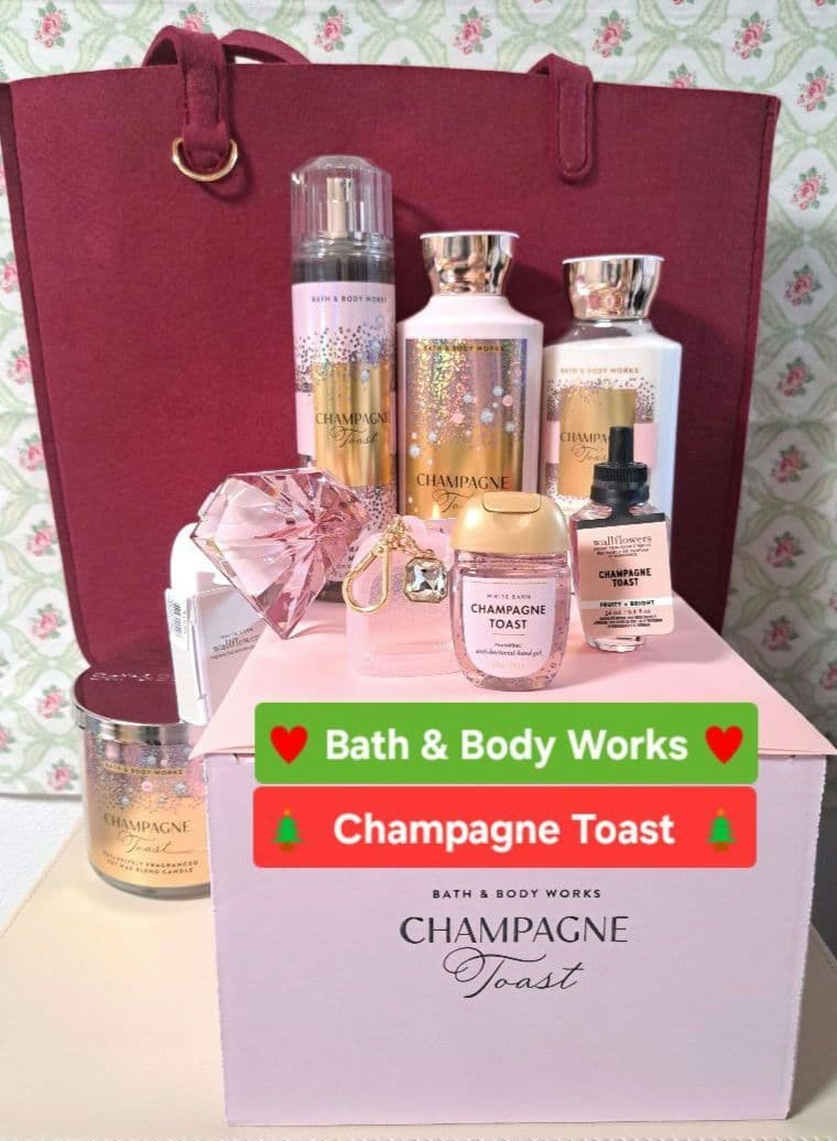 バス&ボディワークス Bath&Body Works Champagne Bath & Body Works CHAMPAGNE TOAST Body Wash 10oz バス＆ボディ