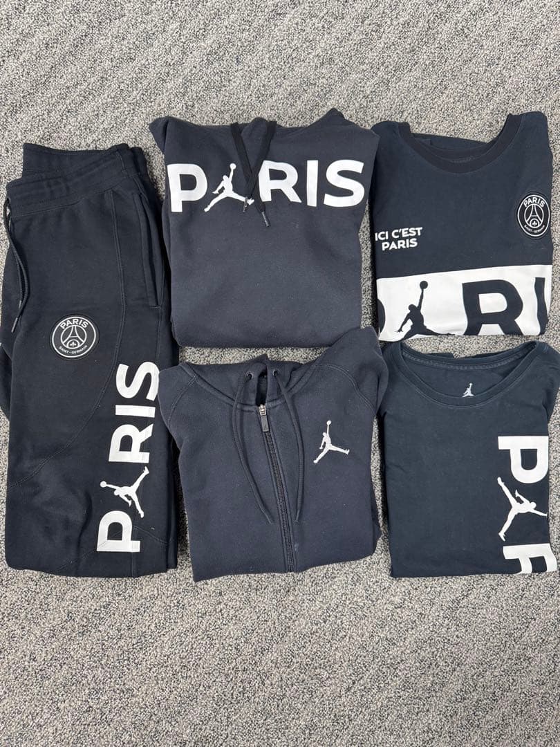 JORDAN PARIS SAINT-GERMAIN セットアップ　他3点