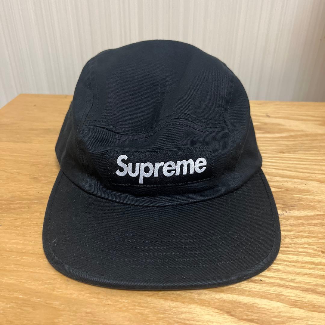 Supreme シュプリーム キャップ black ブラック FW25
