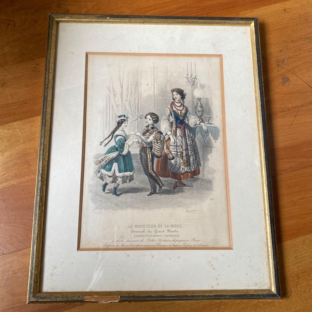 絵画 LE MONITEUR DE LA MODE