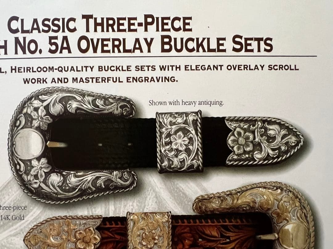 エドワード h ボーリン クラシック3ピース バックル ダイヤモンド