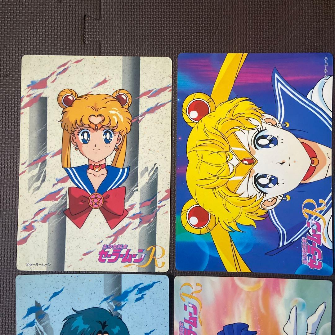 セーラームーン ジャンボカード 6枚セット レア 貴重 美品 カードダス