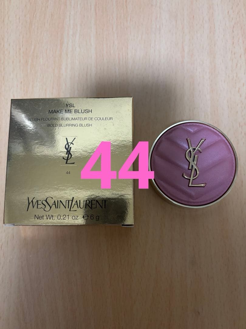 イブサンローラン　メイクミーブラッシュ44 パルファム2本おまけ着き 試してみた】YSL メイクミーブラッシュ リキッド YVES SAINT