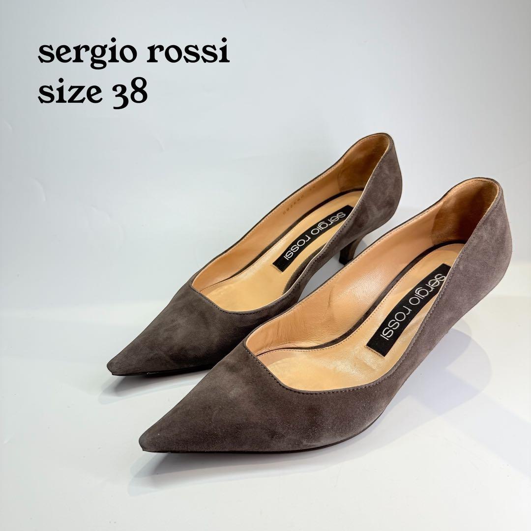 Sergio Rossi 　セルジオロッシ　SR　パンプス ポインテッドトゥ
