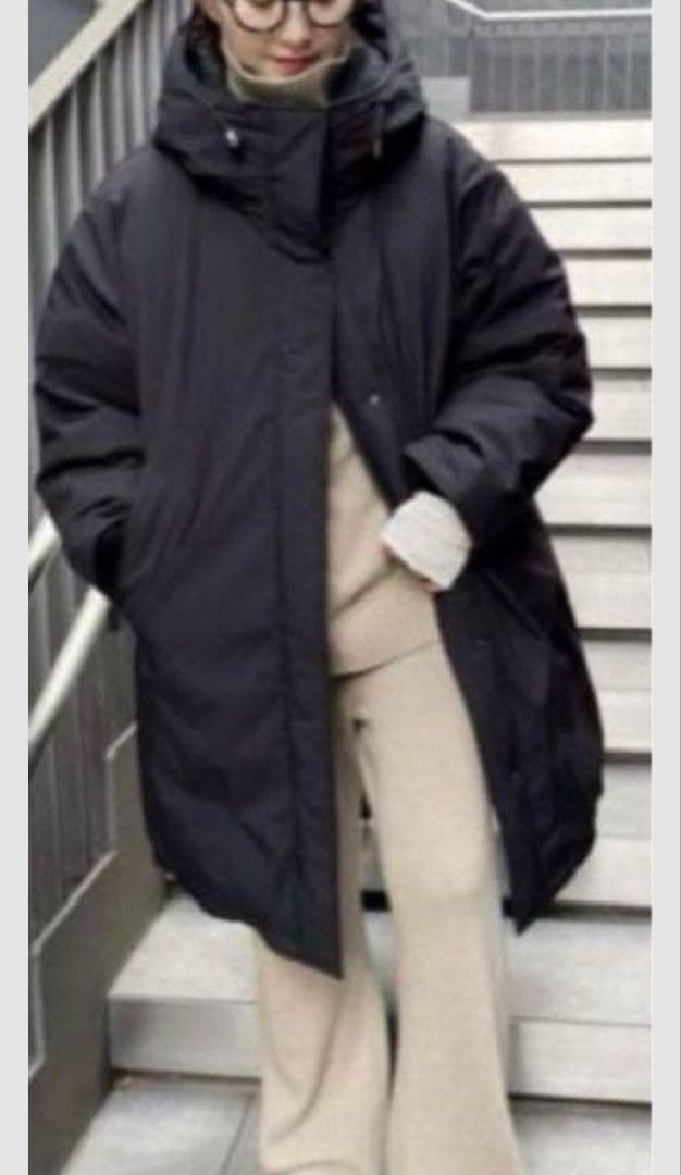 Spick and Span ◆撥水フーデッドダウンコート36