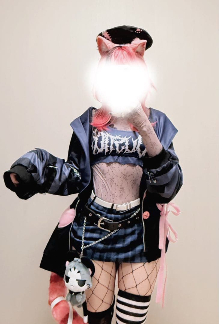 ホロライブ　コスプレ　ウイッグ付　ラオラパンテーラ　ゴシック hololive ホロライブ ラオーラ・パンテーラ コスプレウィッグ - Costowns