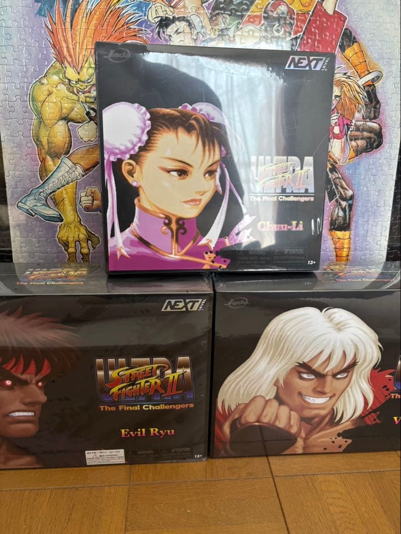 jada toys ストリートファイター4点セット