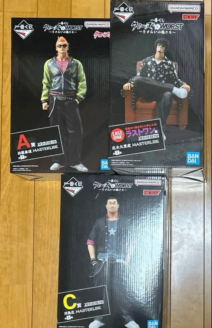 一番くじ クローズ & WORST A賞 C賞 ラストワン賞　おまけ付き