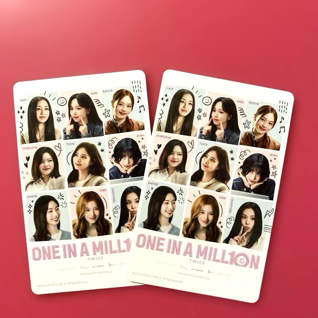 TWICE 映画 入場者特典 第2弾 ONE IN A MILL10N - メルカリ