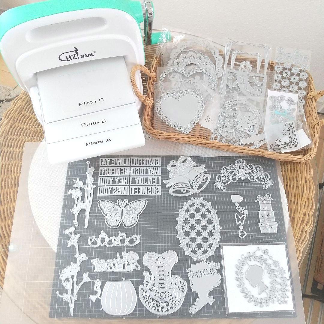 土日限定SALE♥️＊ダイカットマシンと27種カッティングダイ・エンボスセット＊