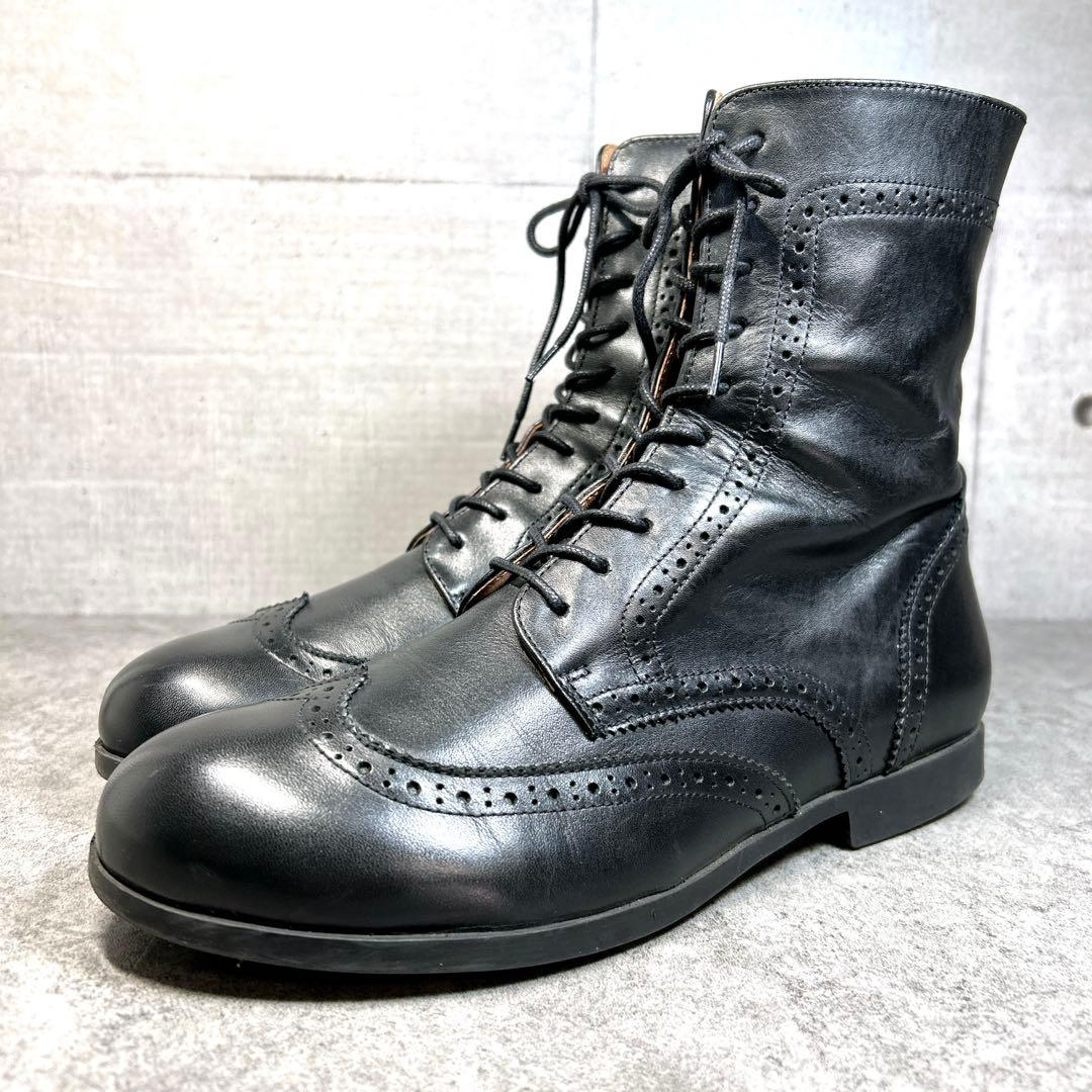 極美品【ビルケンシュトック】ララミー/レースアップブーツ/サイド