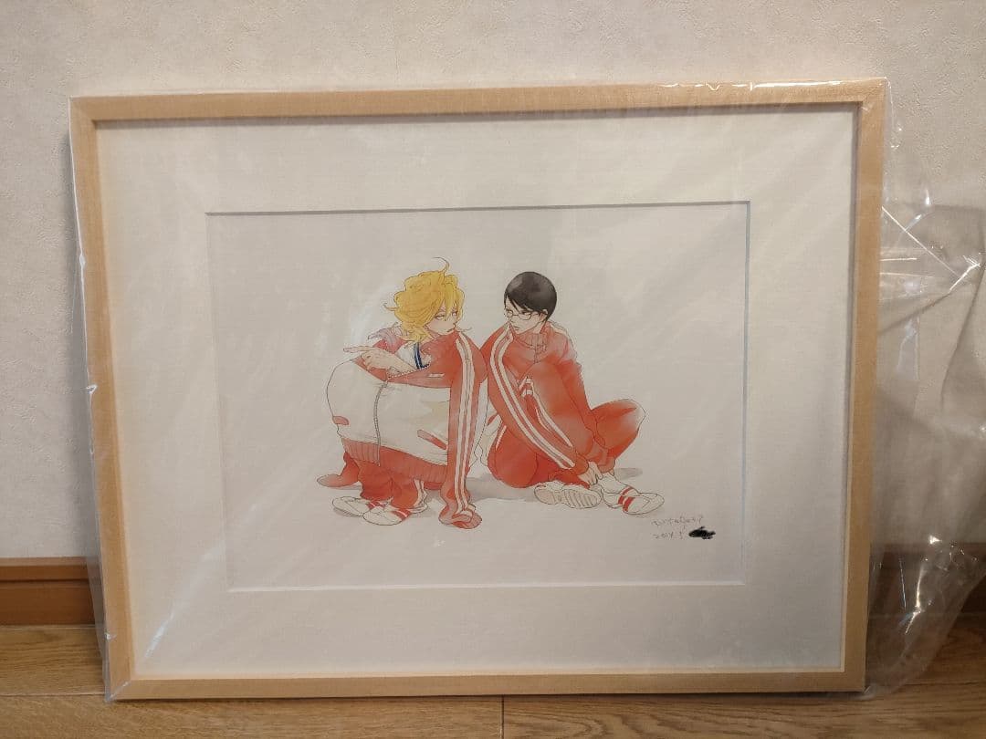 中村明日美子 同級生 複製原画 卒業式 サイン・シリアルナンバー入り