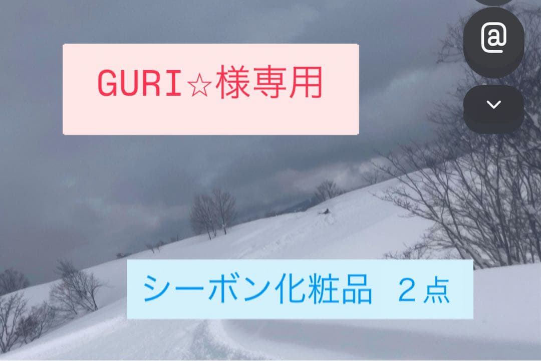 GURI⭐︎　シーボン化粧品 2点セット