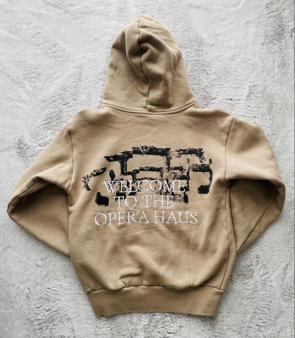 レディーガガ MAYHEM The Ball 公式グッズ パーカー ベージュ S - メルカリ