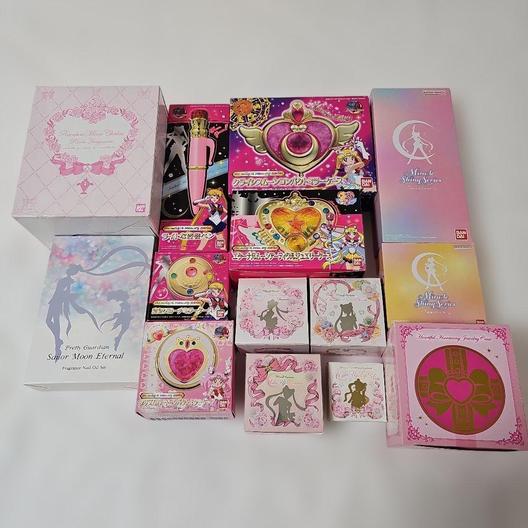 セーラームーン プレミアムバンダイ ジュエリーケースフェイスパウダー ネイル セーラームーン プレミアムバンダイ ジュエリーケースフェイスパウダー