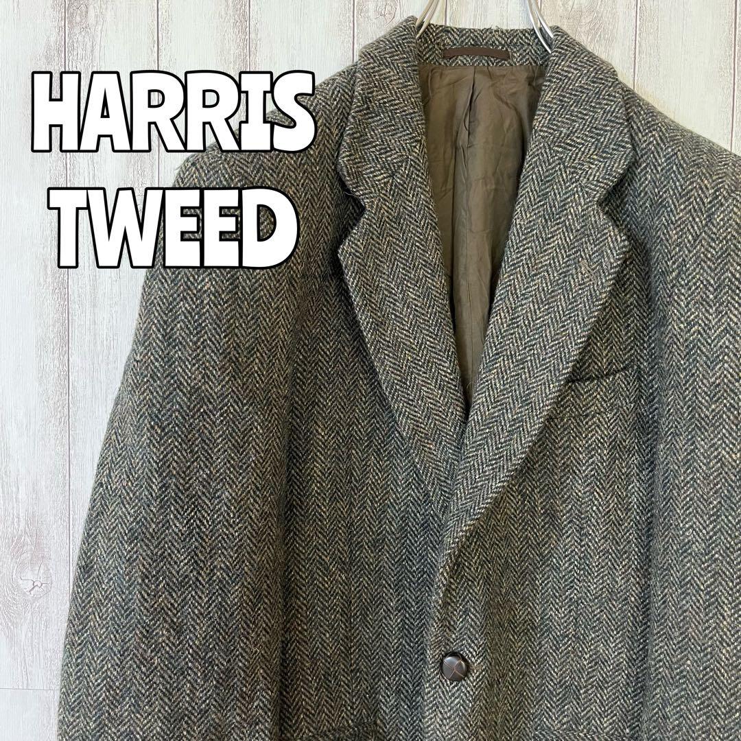 HARRIS TWEED ハリスツイード ジャケット ウール ヘリンボーン柄