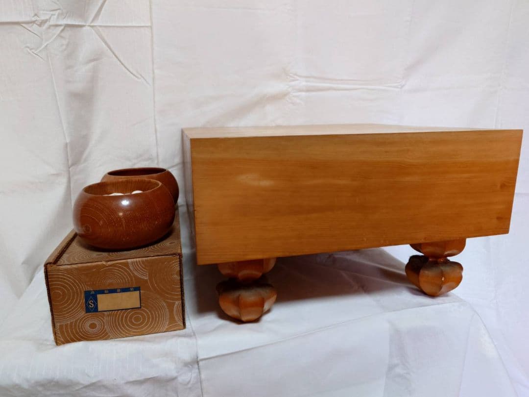 木製囲碁盤セット 白黒石付き 楽天市場】囲碁 囲碁盤 セット 折りたたみ式 ポータブル マグネット石