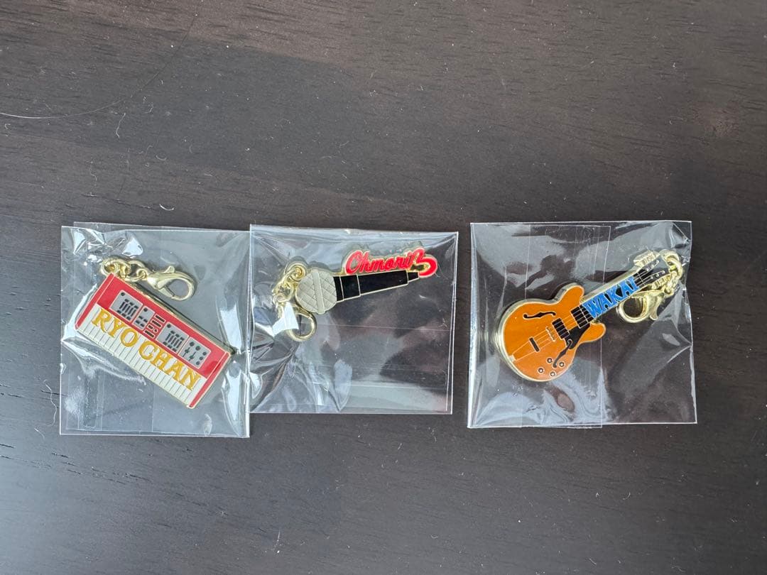 ミセス　映画メタルチャーム3個セット 一番くじ ミセスグリーンアップル メタルチャーム 3人コンプ セット F