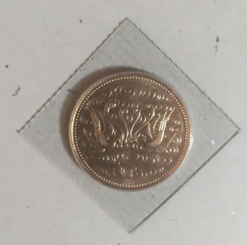 御在位60年記念10万円金貨ブリスターパック入り