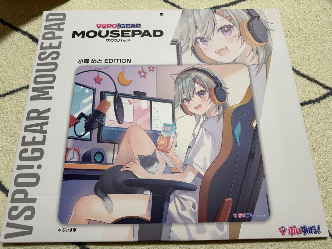 VSPO! GEAR マウスパッド 小森めと - メルカリ