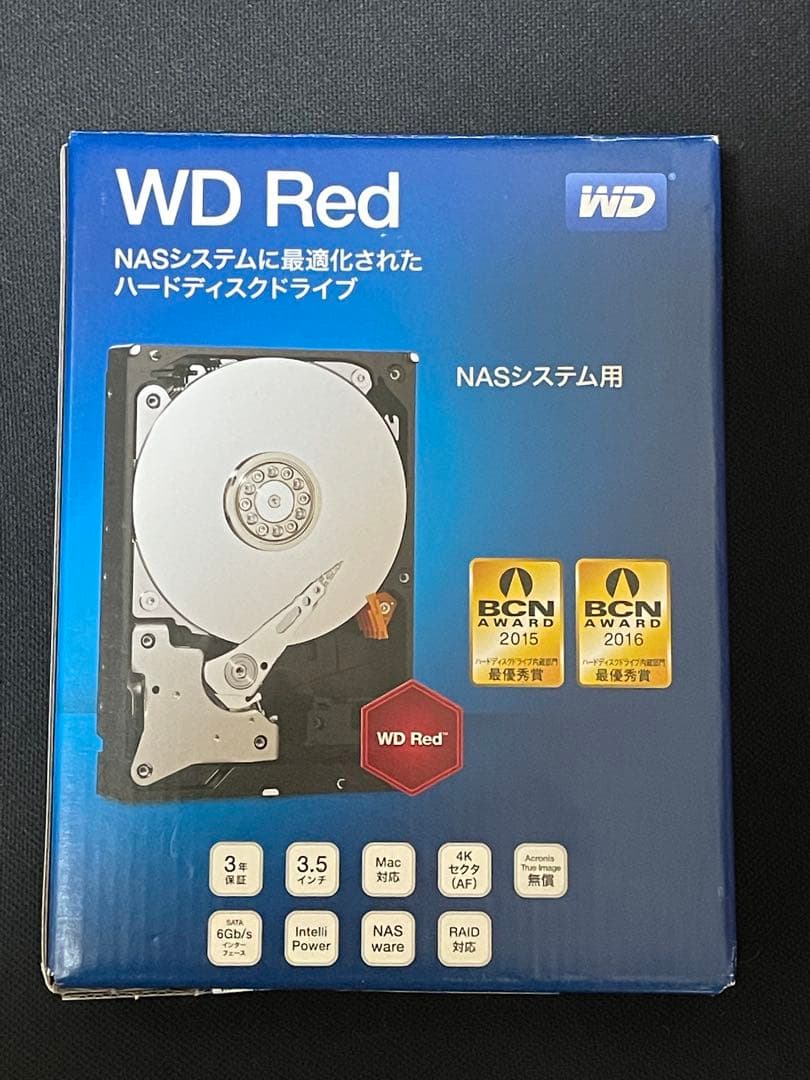 外付けハードディスク・ドライブ WD Red 4TB HDD WD40EFRX Amazon | ウエスタンデジタル(Western Digital) WESTERNDIGITAL HDD