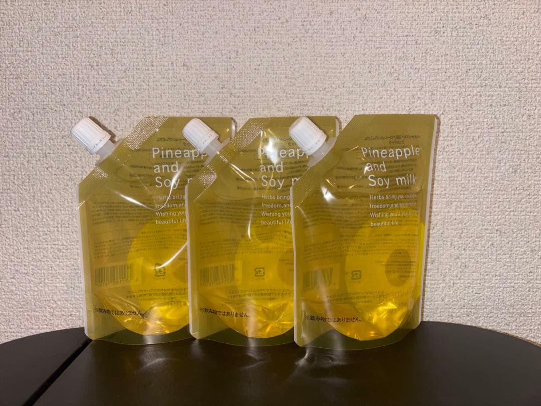 ⭐︎パイナップル豆乳ローションプレミアム　詰め替え用エコパック3個セット