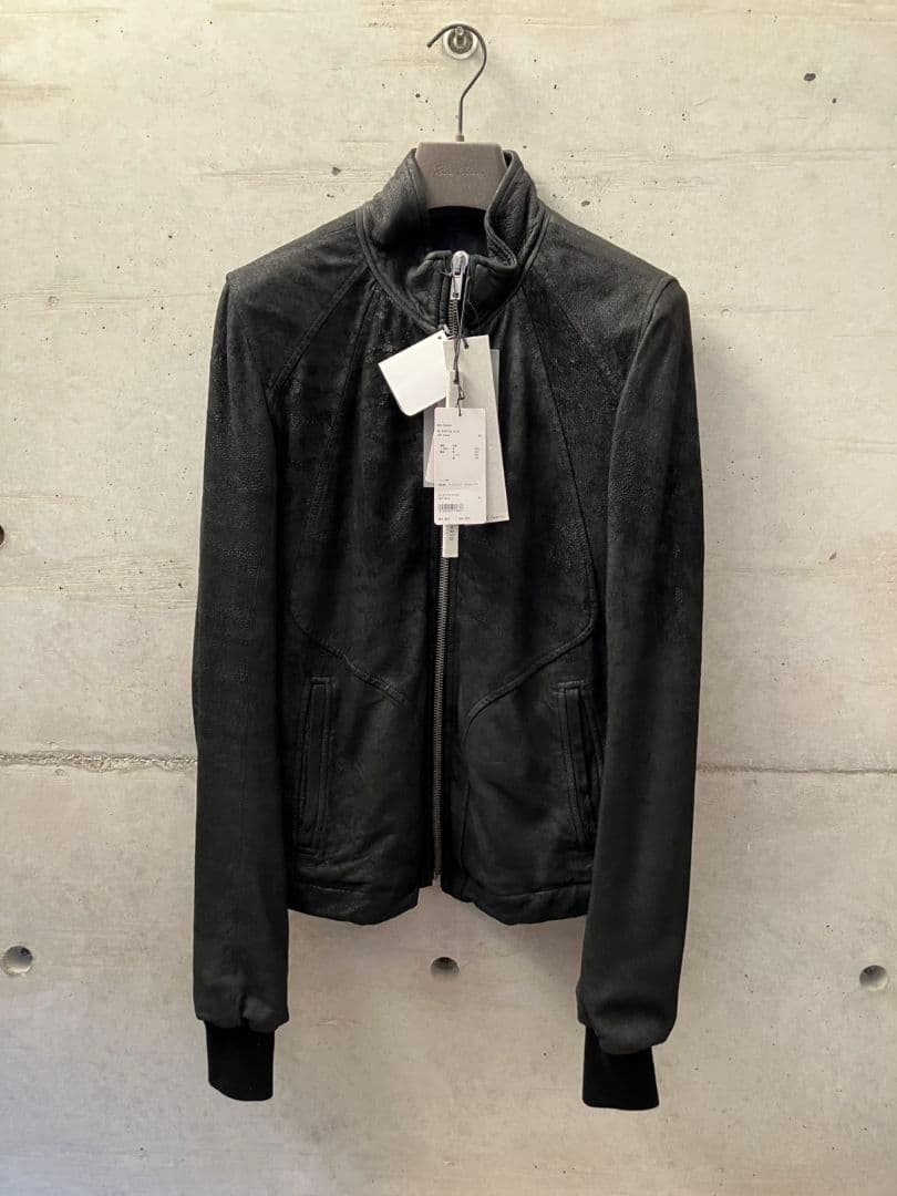 ジャケット・アウター Rick Owens INTARSIA JACKET RU 6767/LB Rick Owens Vintage Intarsia Lamb Leather Jacket - Ākaibu Store