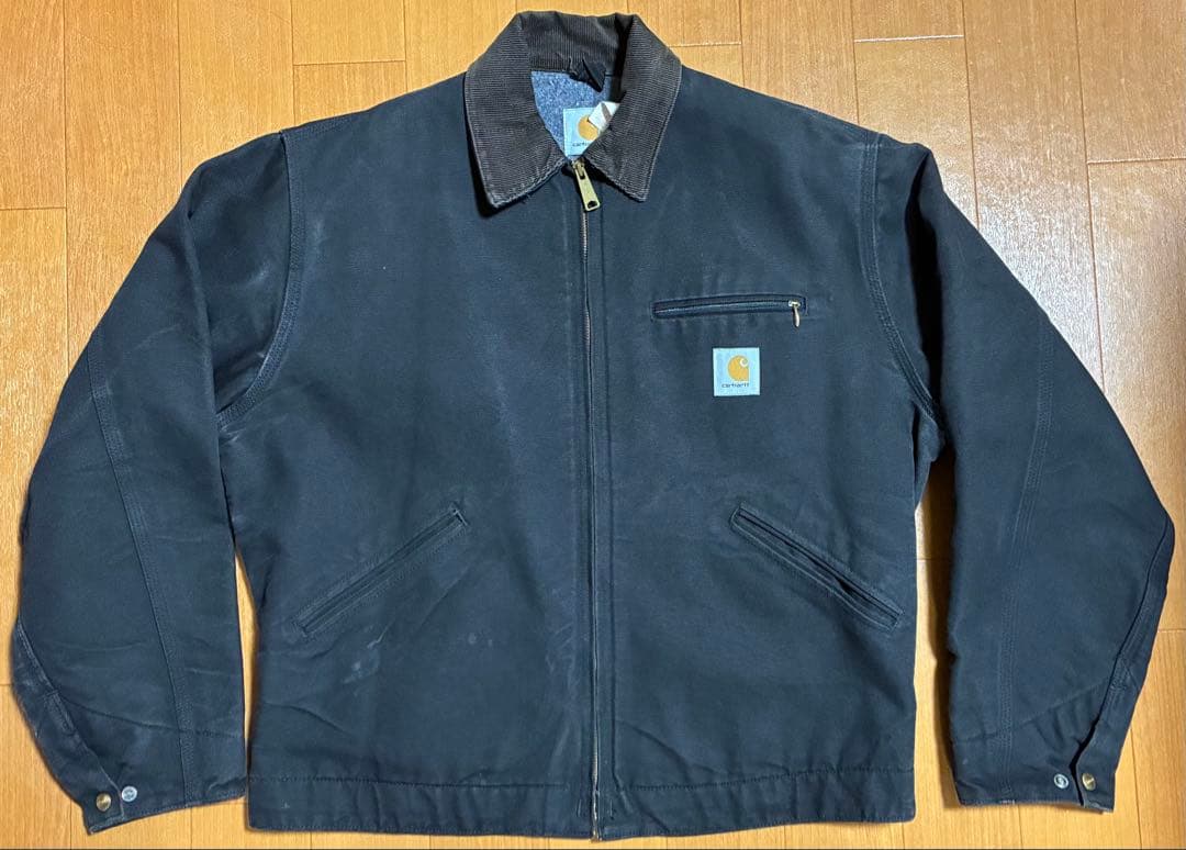 ナ*キ様 Carhartt JB105 デトロイトジャケット USA 星タグ　b 星タグ Carhartt カーハートデトロイトジャケット JB105 ブラック