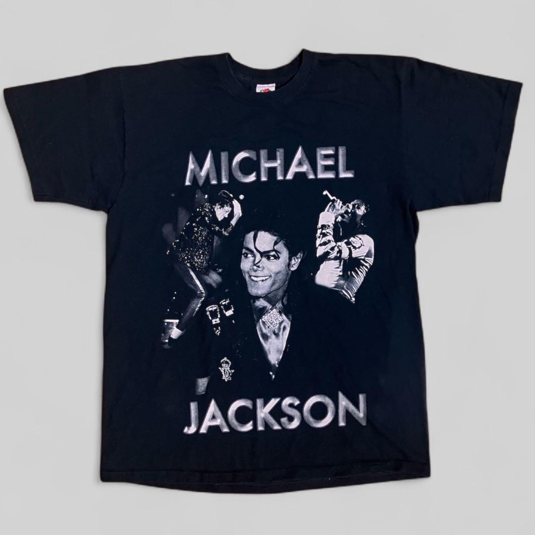 マイケル・ジャクソン 追悼ビンテージ Tシャツ ブラック 美品 sizeL