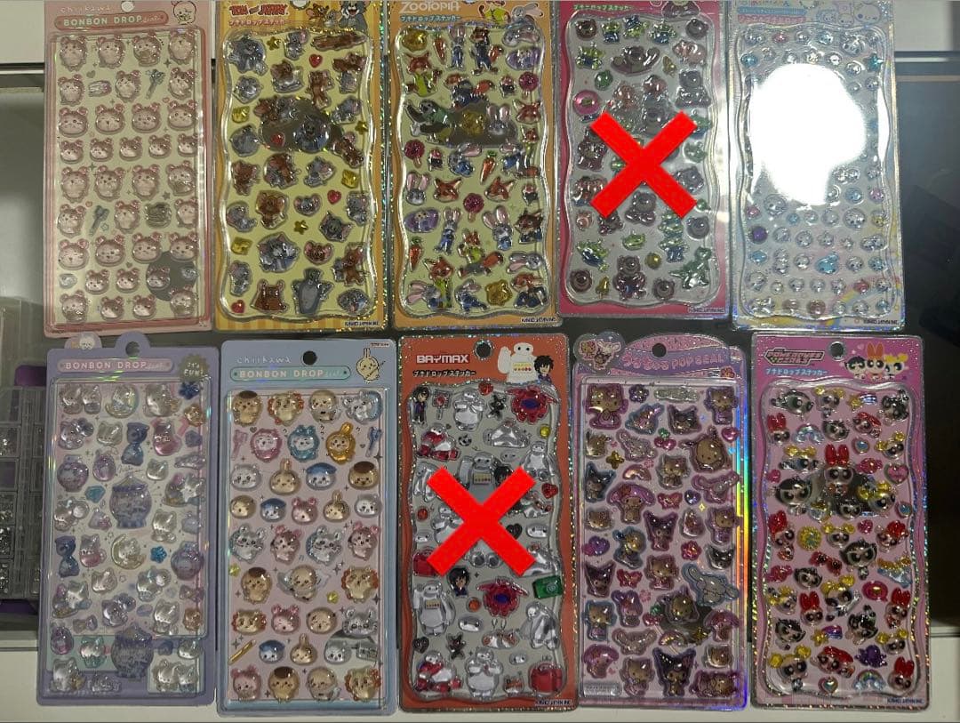 キャラクターシール 10枚セット