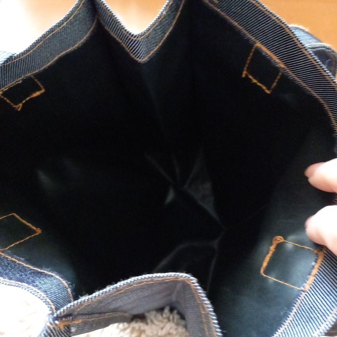 miumiu♡ノベルティトートバッグ♡デニムコーティング♡1点のみ - メルカリ