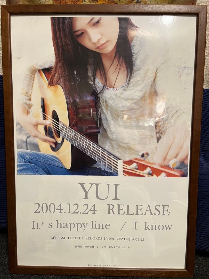 YUI It’s happy line ポスター