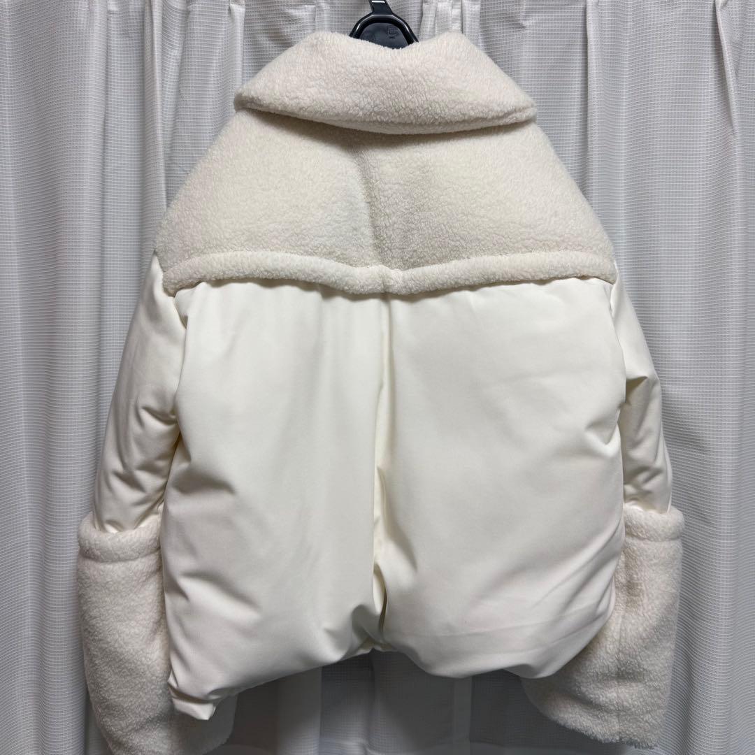 PINUE】ボアコンビダウン（WHITE） - メルカリ