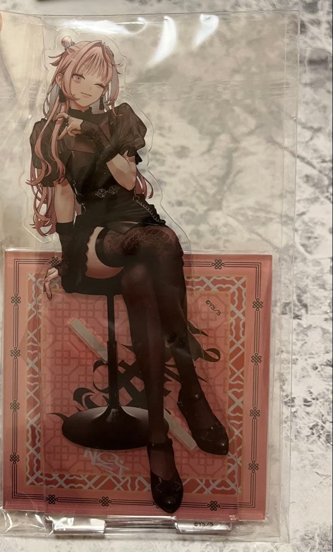 極楽街 渋谷 POPUP 書き下ろし等身 アクリルスタンド ポストカード ネイ 極楽街ポップアップ 近すぎて美しい極近店 | OPENBASE SHIBUYA