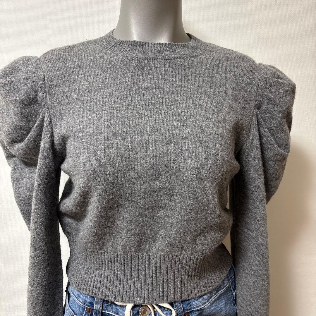 シーニュ　cygne ポワンニット　グレー