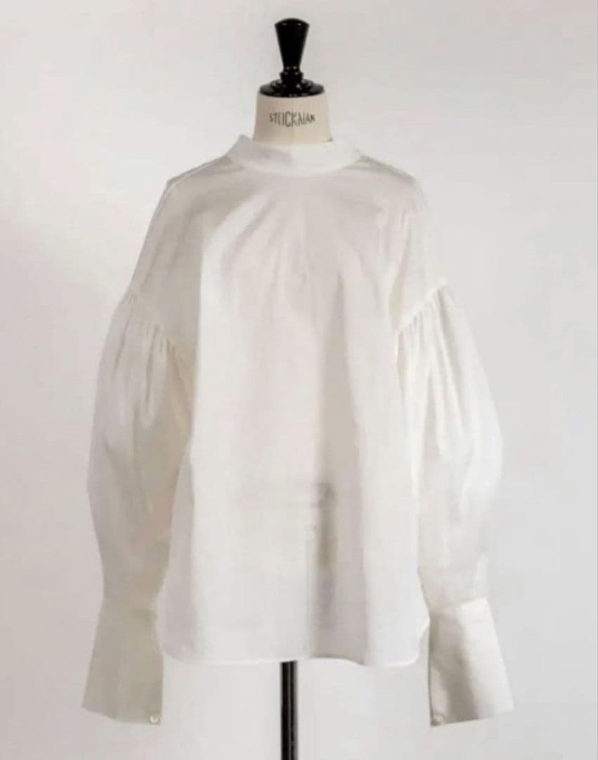 deres 4th シアーデュアルブラウス　ホワイト