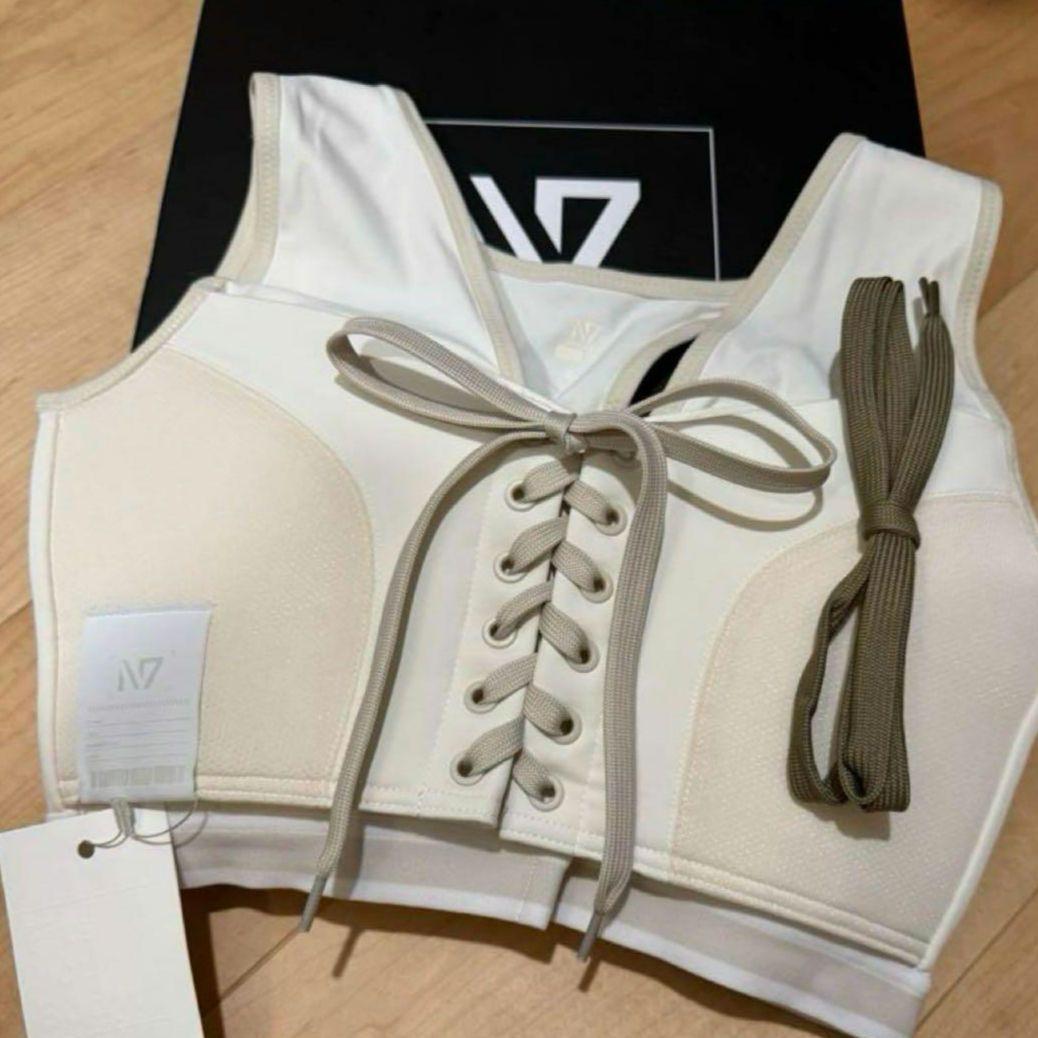 N7 ひなちゃんねる　スポーツブラ ホワイト