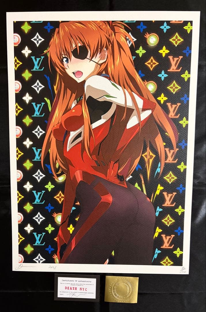 世界限定100枚 DEATH NYC アート ポスター ev04 DEATH NYC 世界限定100枚アートポスター Mickey × LV - メルカリ