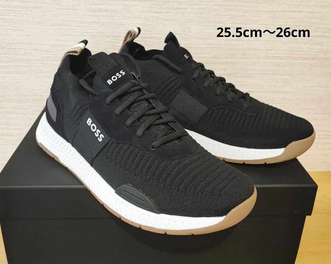 BOSS REPREVE(R)アッパー ニット スニーカー サイズ　　40