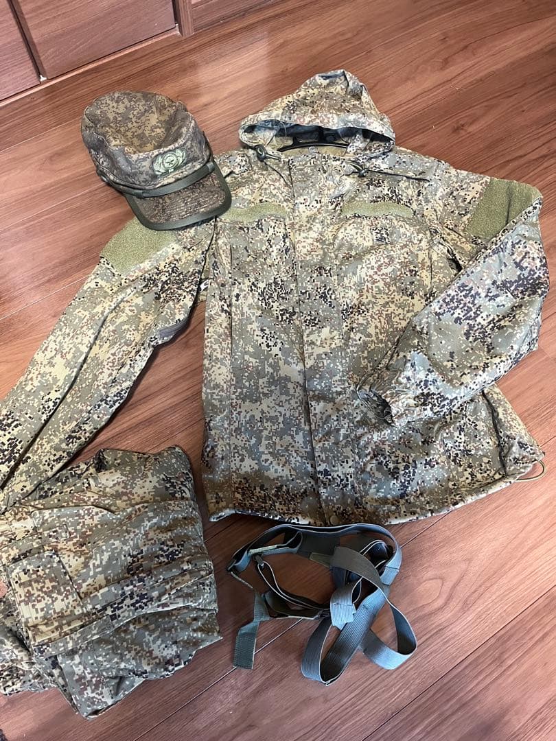 ロシア軍 VKBO leyer5 lv5 キャップ付き　レプリカ ロシア軍 デジタルフローラVKBO(ВКБО) フィールドキャップ＜将校用